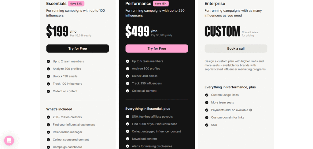 Modash ai app pricing