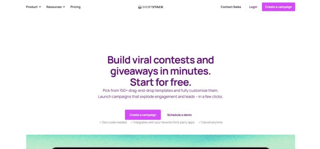 ShortStack-AI-App-Homepage