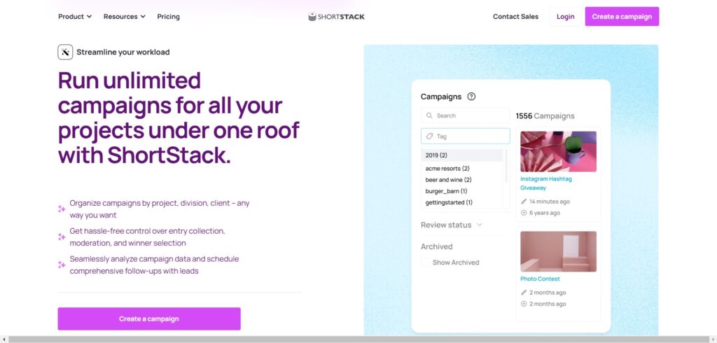 Shortstack-AI-App-Campaigns