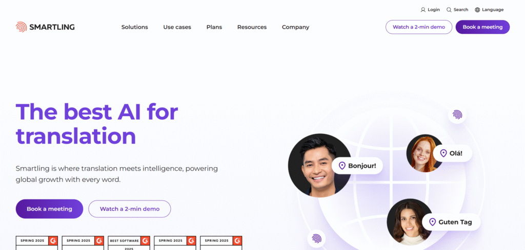Smartling Homepage