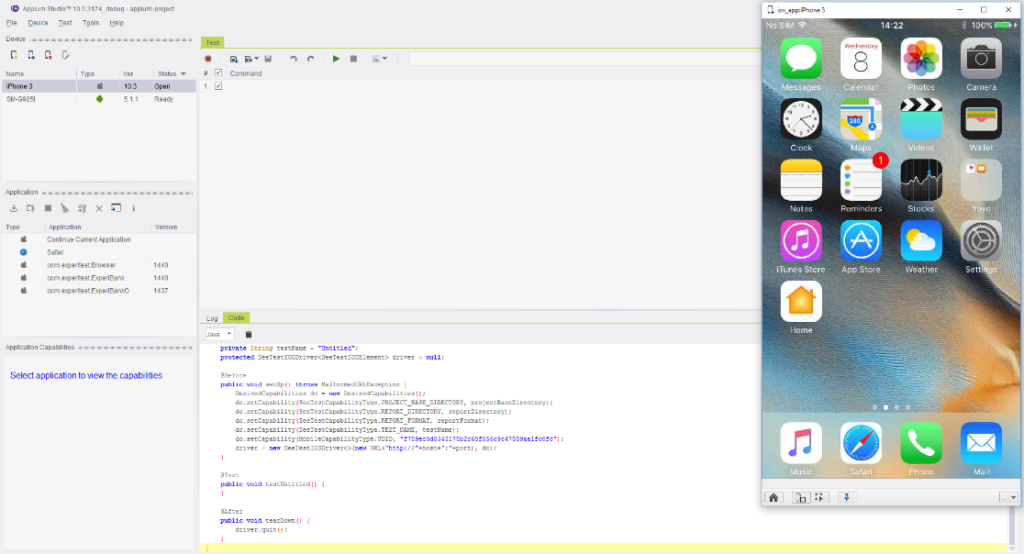 appium ai app recording
