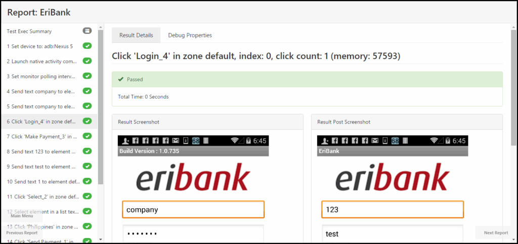 appium ai app report
