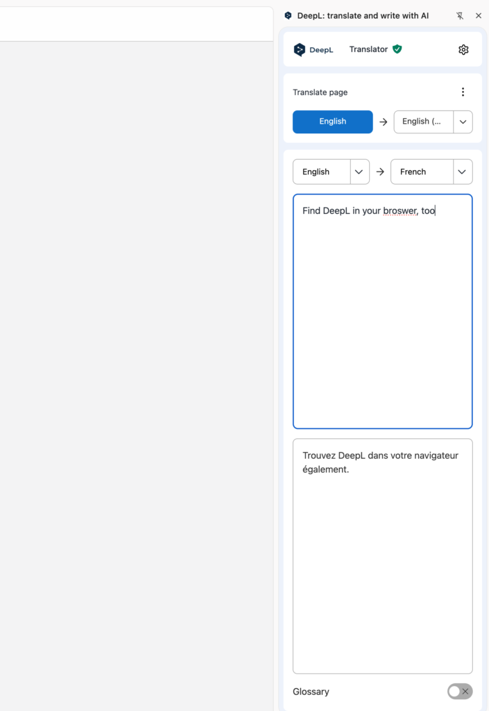 deepl ai app browser extension