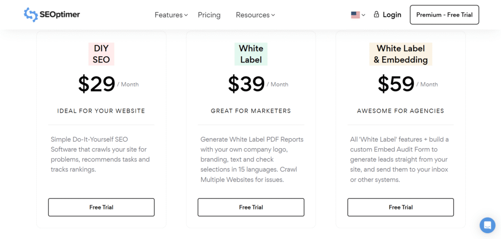 seo optimer ai app pricing