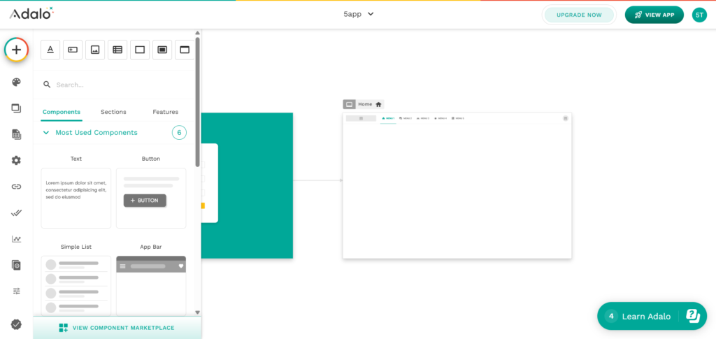Adalo AI App Components