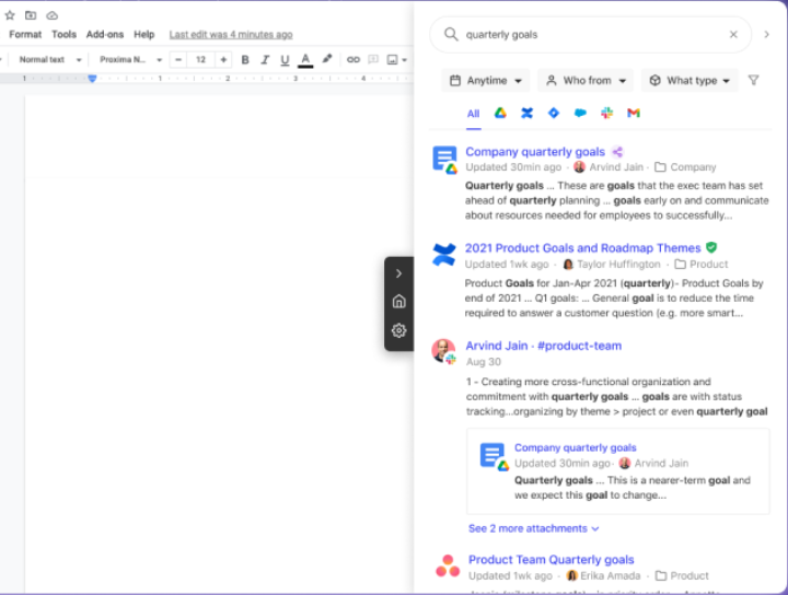 Glean AI App Works where you work