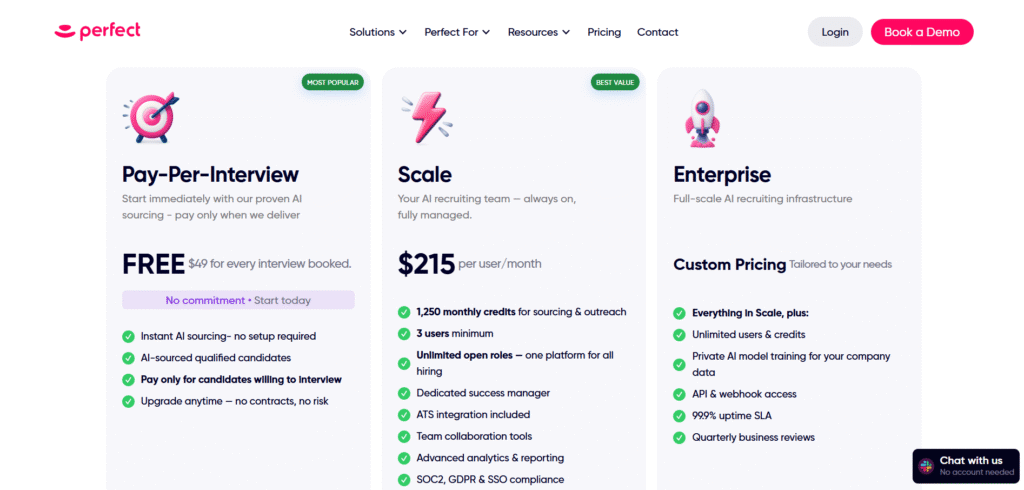 Goperfect ai app pricing
