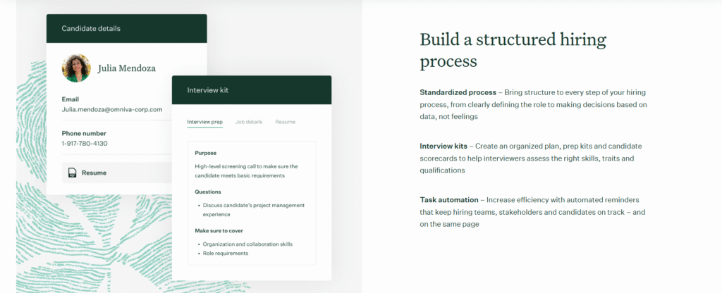 Greenhouse AI app interview and decision making