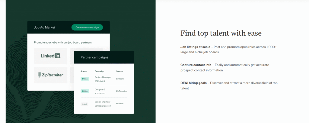 Greenhouse AI app talent sourcing