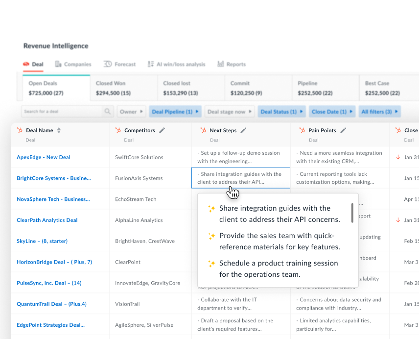 avoma ai app CRM-Updates