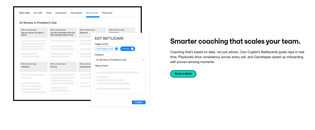 clari AI App smart coaching
