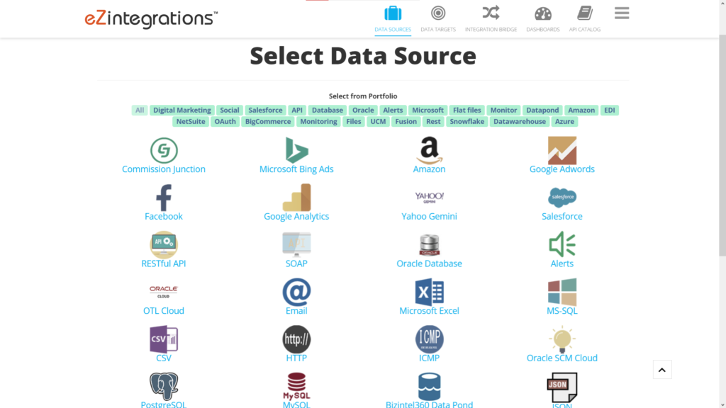 ezintegrations ai app data sources