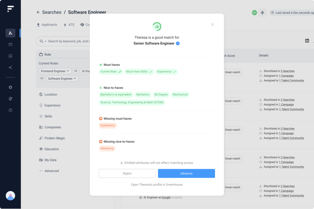 findem ai app talent-sourcing