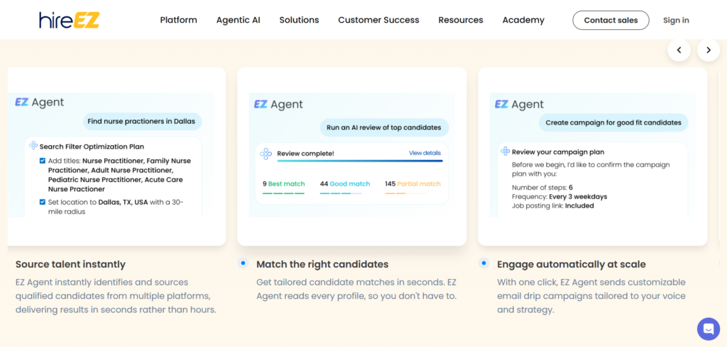 hireez ai app agentic AI