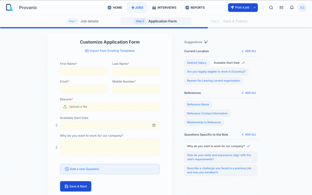 recooty ai app Customize-Apply-Form