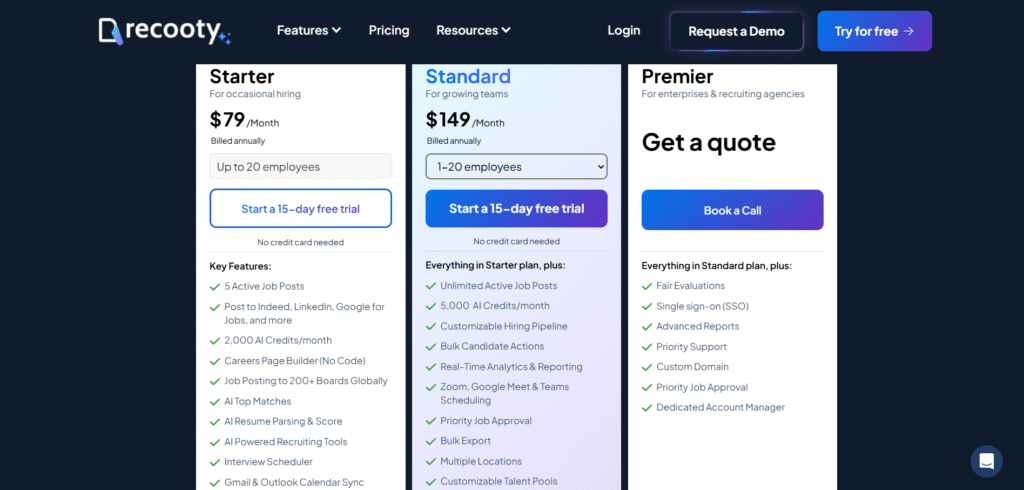 recooty ai app pricing