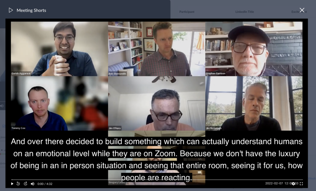 sybill-ai app Meeting shorts
